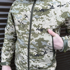 Мужская куртка Soft Shell до -5°C пиксель размер 2XL - изображение 4