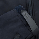 Куртка M-Tac Soft Shell з підстібкою Dark Navy Blue 2XL - изображение 7