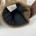 Зимние Перчатки кожаные с сенсорными вставками мультикам размер XL - изображение 5