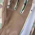 Зимние Перчатки кожаные с сенсорными вставками мультикам размер XL - изображение 7