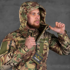 Демисезонная Мужская Куртка "Region" Softshell с липучками под шевроны мультикам размер 2XL - изображение 5