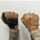 Перчатки Mechanix M-Pact с защитными накладками койот размер S - изображение 5