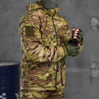 Мужская демисезонная куртка "Megalodon" Rip-Stop / Влагозащищенная верхняя одежда мультикам размер L - изображение 4