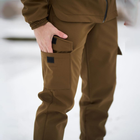 Мужской Комплект Куртка Softshell + Брюки на флисе / Костюм Intruder койот размер XL - изображение 6