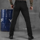 Чоловічі штани Patriot stretch cotton з високим поясом чорні розмір M - зображення 4