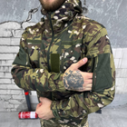 Демісезонна чоловіча Куртка Softshell на флісі з Капюшоном та Липучками під шеврони мультикам розмір XL - зображення 3