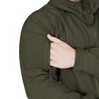 Мужской костюм Удлиненная Куртка + Брюки на флисе / Демисезонный Комплект SoftShell олива размер S - изображение 5