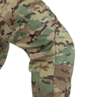 Мужские Штаны на микрофлисе с высоким поясом / Плотные Брюки CamoTec SoftShell мультикам размер 2XL - изображение 3