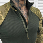 Чоловічий Флісовий Убакс з вафельною текстурою / Утеплена сорочка піксель розмір S - зображення 4
