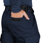 Водоотталкивающие Брюки Rip-Stop с 6-ю карманами / Мужские Брюки Dark синие размер XL - изображение 6