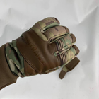 Зимние Перчатки кожаные с сенсорными вставками мультикам размер M - изображение 4