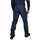 Мужской костюм Куртка + Брюки SoftShell на флисе / Демисезонный Комплект Stalker 2.0 темно-синий размер 3XL - изображение 4