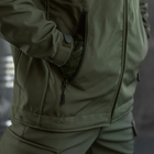 Мужская форма "Mystical" Softshell с флисовой подкладкой / Комплект Куртка + Брюки олива размер 2XL - изображение 8