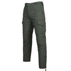 Мужские Брюки на холлофайбере олива / Утепленные брюки Финетекс размер S - изображение 2