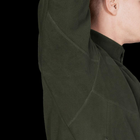 Мужская Флисовая Кофта с липучками под шевроны Marker Ultra Soft Олива / Плотная Флиска размер 2XL(54) - изображение 8