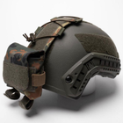 Карман-Противовес с липучками на шлем / Итог типа FAST флектарн размер 11 х 25 х 3см - изображение 1