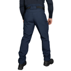 Мужской костюм Куртка + Брюки SoftShell на флисе / Демисезонный Комплект Stalker 2.0 темно-синий размер S - изображение 4