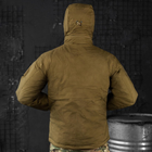 Чоловіча зимова Куртка "Alpha" з утеплювачем G-Loft до -20℃ койот розмір M - зображення 3