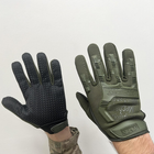 Перчатки Mechanix M-Pact с защитными накладками олива размер M - изображение 2