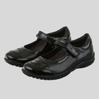 Туфлі для дівчат GEOX J84A6B043HH 34 Чорні (8058279472341) - зображення 2