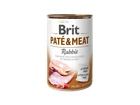 Вологий корм для собак Brit Pate & Meat Dog з м'ясом кролика