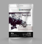 Чорна фарба - барвник для тканини, ColorMax "Deep black", 50 г