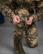 Тактический военный костюм горка Уставной ( Китель + Штаны ), Камуфляж: Пиксель ВСУ, Размер: XXXL - изображение 6