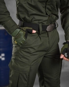 Тактичний військовий костюм Статутний ( Кітель + Футболка + Штани ), Камуфляж: Олива, Розмір: XXXL - зображення 4
