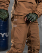 Тактический военный комплект Habber ( Куртка + Штаны ), Камуфляж: Койот, Размер: XXXXXL - изображение 6