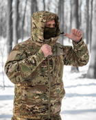 Тактический зимний военный костюм Squad ( Куртка + Штаны ), Камуфляж: Мультикам, Размер: M - изображение 5