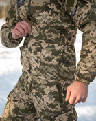 Тактический зимний теплый военный комплект RH-19 ( Куртка + Штаны ), Камуфляж: Пиксель ВСУ, Размер: M - изображение 6