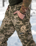 Тактический зимний теплый военный комплект RH-19 ( Куртка + Штаны ), Камуфляж: Пиксель ВСУ, Размер: M - изображение 8