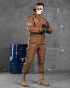 Тактичний військовий комплект Habber ( Куртка + Штани ), Камуфляж: Койот, Розмір: L - зображення 3