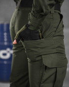 Тактический военный костюм Уставной ( Китель + Футболка + Штаны ), Камуфляж: Олива, Размер: M - изображение 6