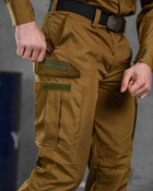 Тактический военный костюм Уставной ( Китель + Футболка + Штаны ), Камуфляж: Койот, Размер: XL - изображение 5