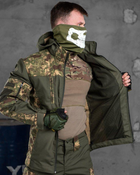 Тактичний військовий комплект Gabbe ( Куртка + Штани ), Камуфляж: Мультикам, Розмір: XXL - зображення 4