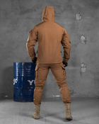 Тактичний військовий комплект Habber ( Куртка + Штани ), Камуфляж: Койот, Розмір: M - зображення 2