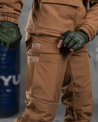 Тактический военный комплект Habber ( Куртка + Штаны ), Камуфляж: Койот, Размер: M - изображение 6