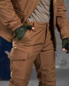 Тактический военный комплект Habber ( Куртка + Штаны ), Камуфляж: Койот, Размер: M - изображение 7
