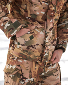 Тактический теплый зимний военный костюм Lader ( Куртка + Штаны ), Камуфляж: Мультикам, Размер: XXL - изображение 5