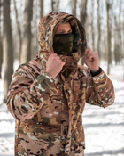 Тактичний теплий зимовий військовий костюм Lader ( Куртка + Штани ), Камуфляж: Мультикам, Розмір: XL - зображення 4