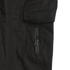 Штани SoftShell SH9 тактичні чорні розмір XL - зображення 5