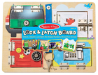 Plansza do gry Melissa & Doug Lock and Latch Board (0000772195409) - obraz 1