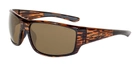 Поляризационные очки защитные 2в1 BluWater BABE WINKELMAN Polarized (brown) коричневые - изображение 1