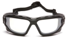 Захисні окуляри з ущільнювачем Pyramex i-Force Slim (indoor/outdoor mirror) Anti-Fog, дзеркальні напівтемні - зображення 2