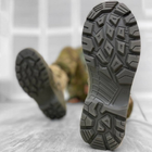 Мужские кожаные Ботинки Vogel с мембраной и полиуретановой подошвой / Высокие Берцы песок размер 40 - изображение 3