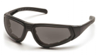 Защитные очки с уплотнителем Pyramex XSG (gray) серые - изображение 1