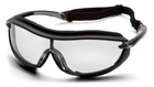 Защитные очки с уплотнителем Pyramex XS3-PLUS (Anti-Fog) (clear) прозрачные - изображение 1