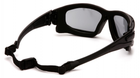 Захисні окуляри з ущільнювачем Pyramex i-Force Slim (gray) Anti-Fog, чорні - зображення 4