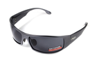 Открытыте защитные очки Global Vision BAD-ASS-1 GunMetal (gray) серые - изображение 4
